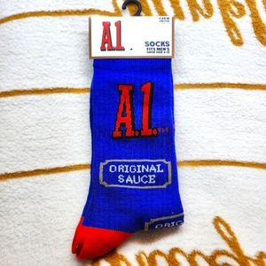 A1 Original Sauce Crew Socks. NWT.